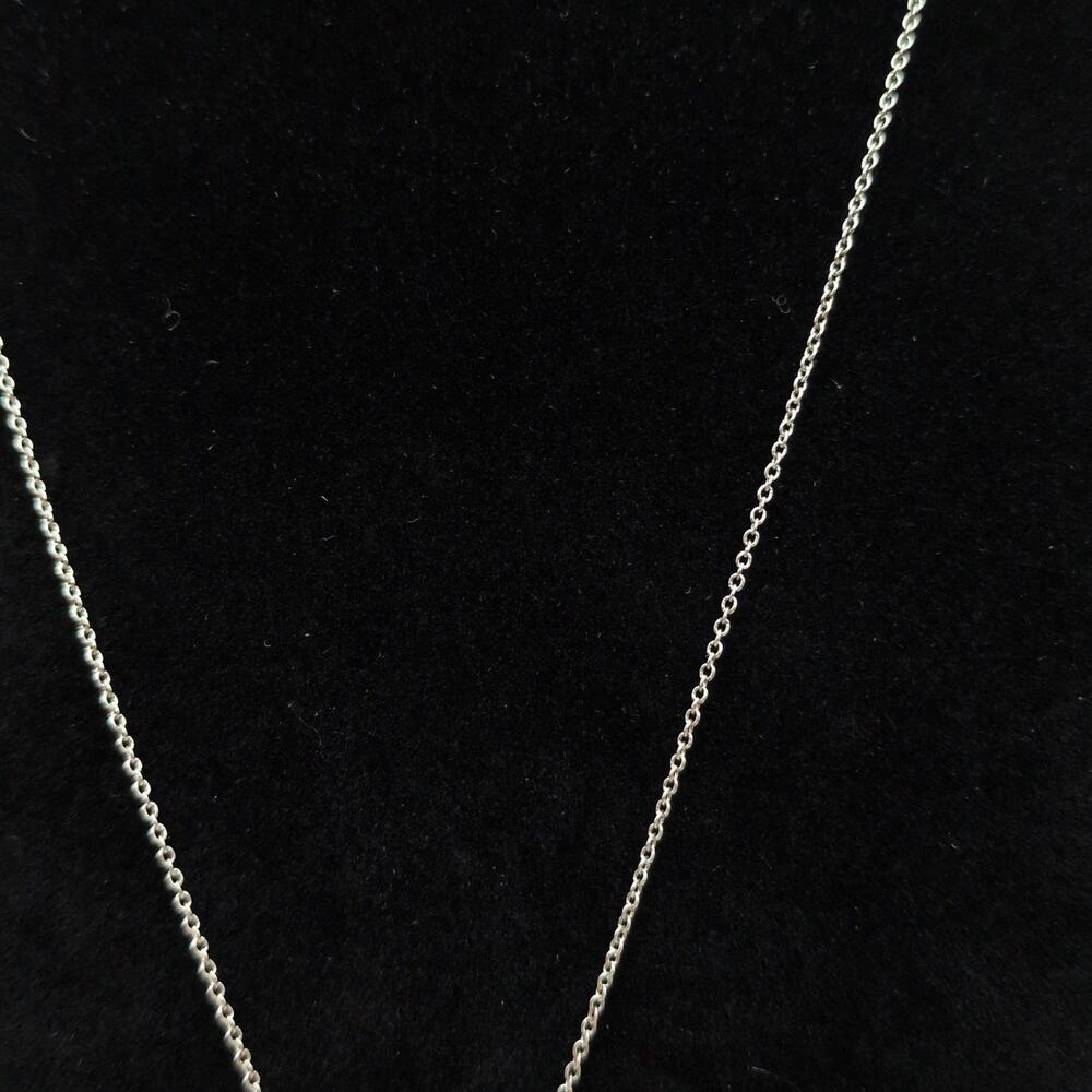Barbie Levy Sterling Silver 925 Barb-Wire Geometric Art Colorful Glass Necklace - Picture 5 of 7